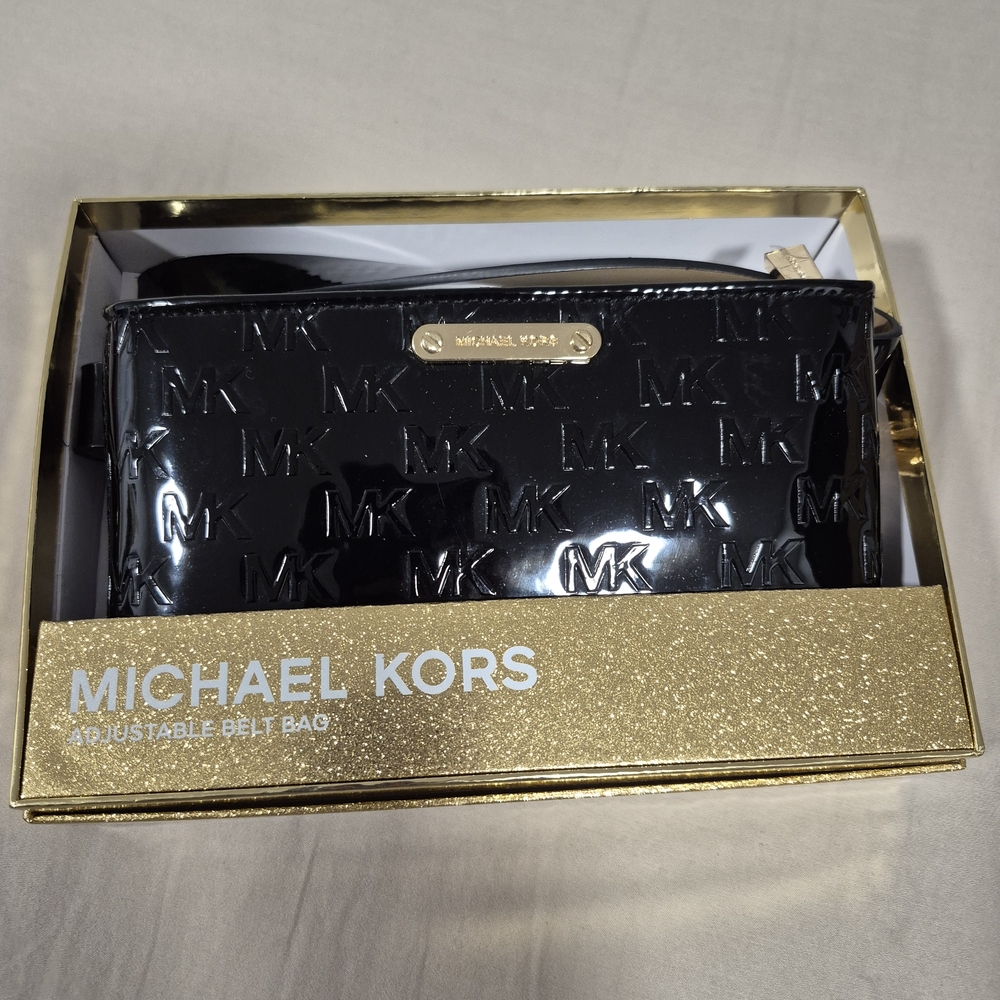 Michael Kors Black Belt Bag